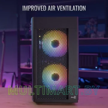 Корпус AeroCool Hexform-G-BK-v2 картинка 4